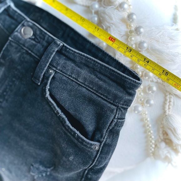JOES JEANS | 26 | Milla High Rise Straight Ankle Distressed Nova Charcoal NWOT - Picture 9 of 15